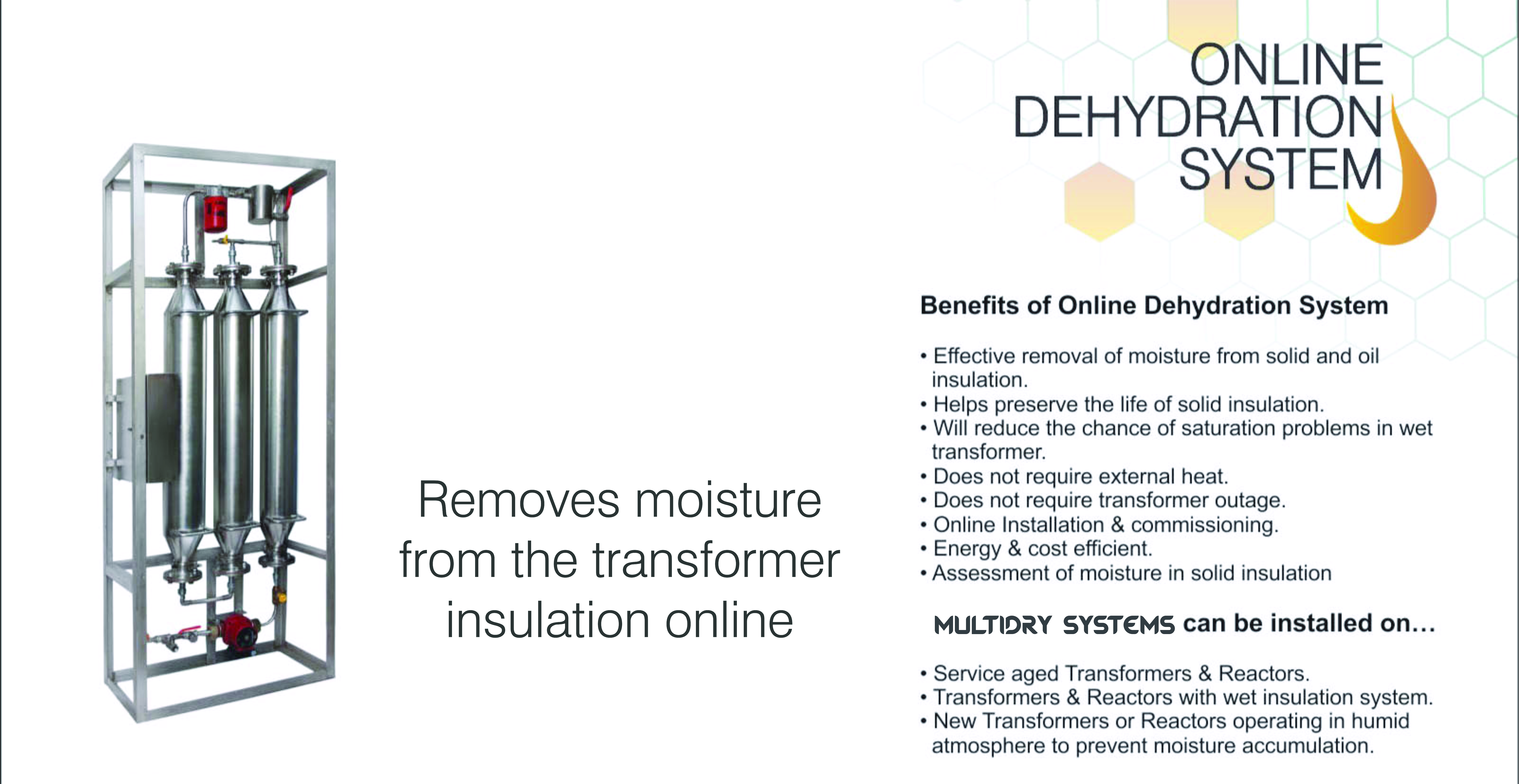 Online Dehydration System